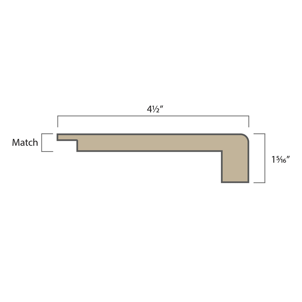 VC-712 Square Stair Nose